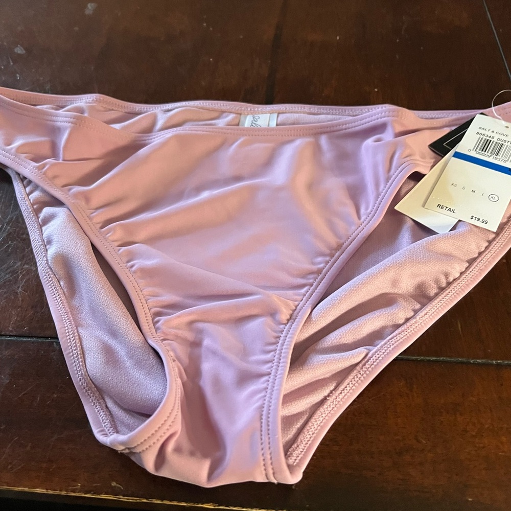 Salt + Cove Lavender Bikini Bottoms - Light Purple